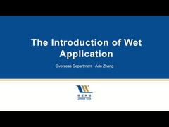 Aplikasi basah (Membran perekat diri yang digunakan bersama dengan semen basah)