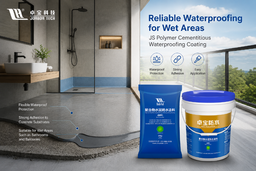 Latest company news aboutMengatasi kebocoran kamar mandi dan balkon dengan JS Polymer Cementitious Waterproofing Coating